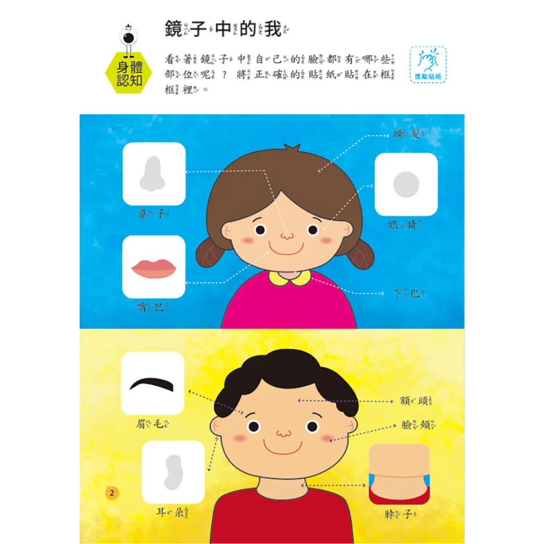 幼兒全腦開發-我的身體 圖 2
