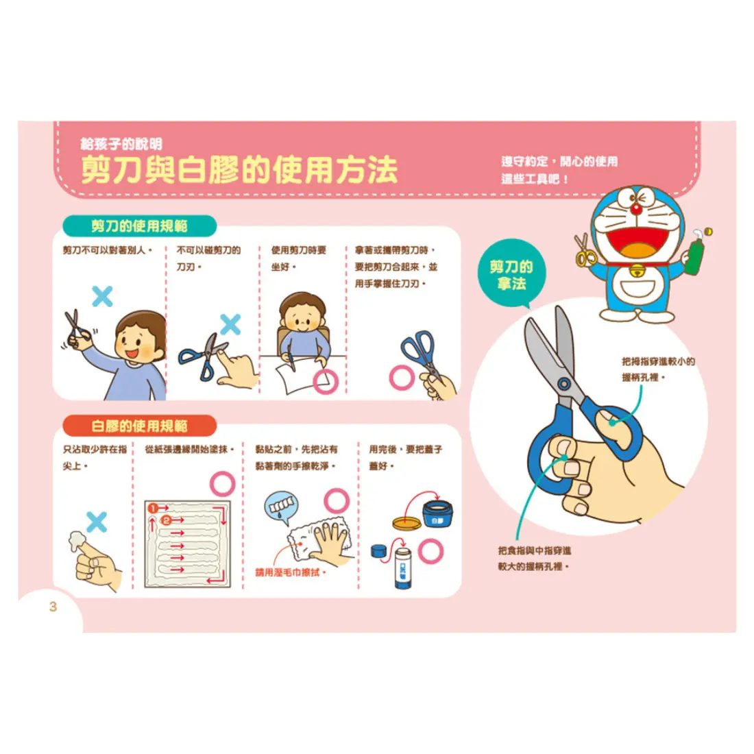 哆啦A夢第一本-剪剪貼貼 圖 3