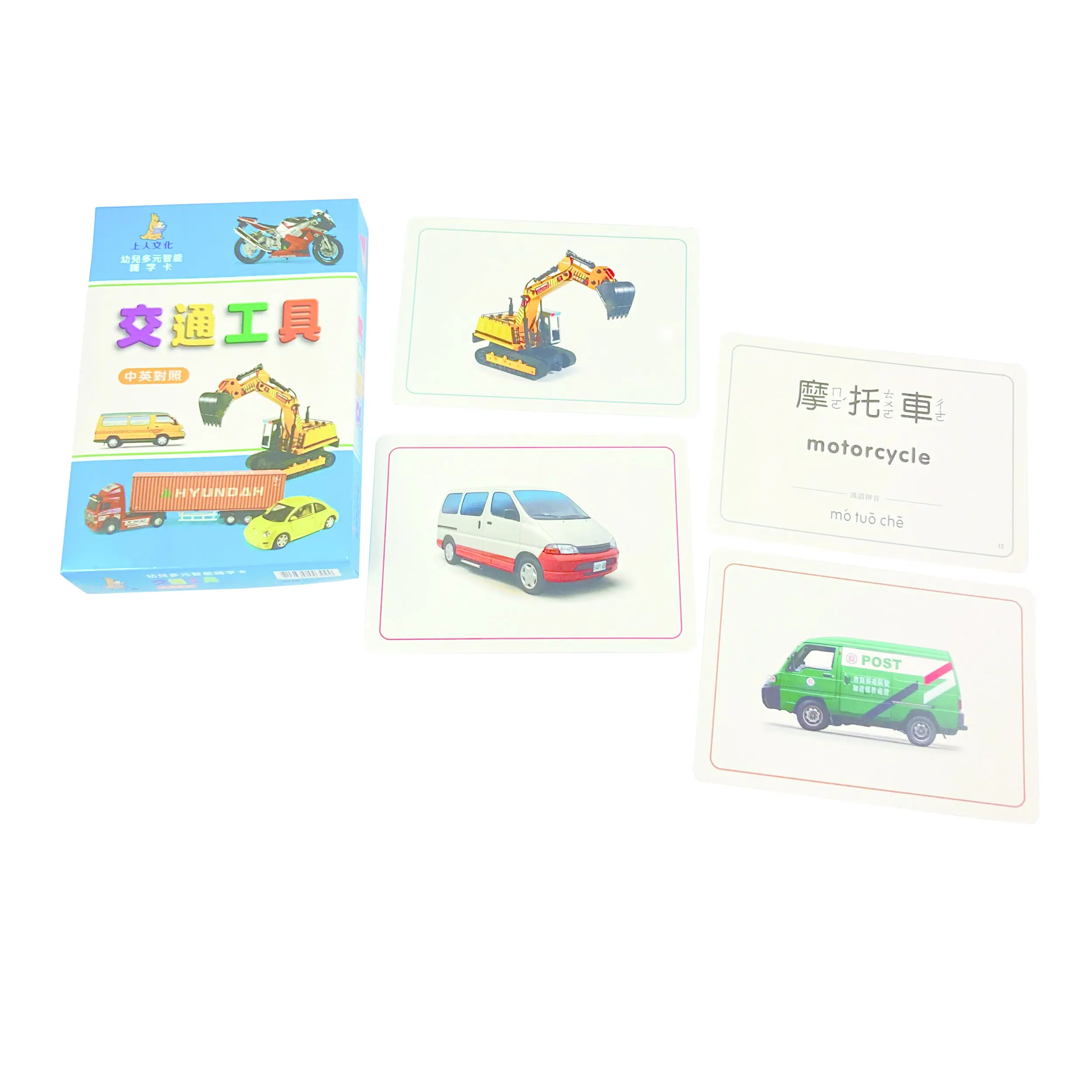 交通工具(大識字卡) 圖 2