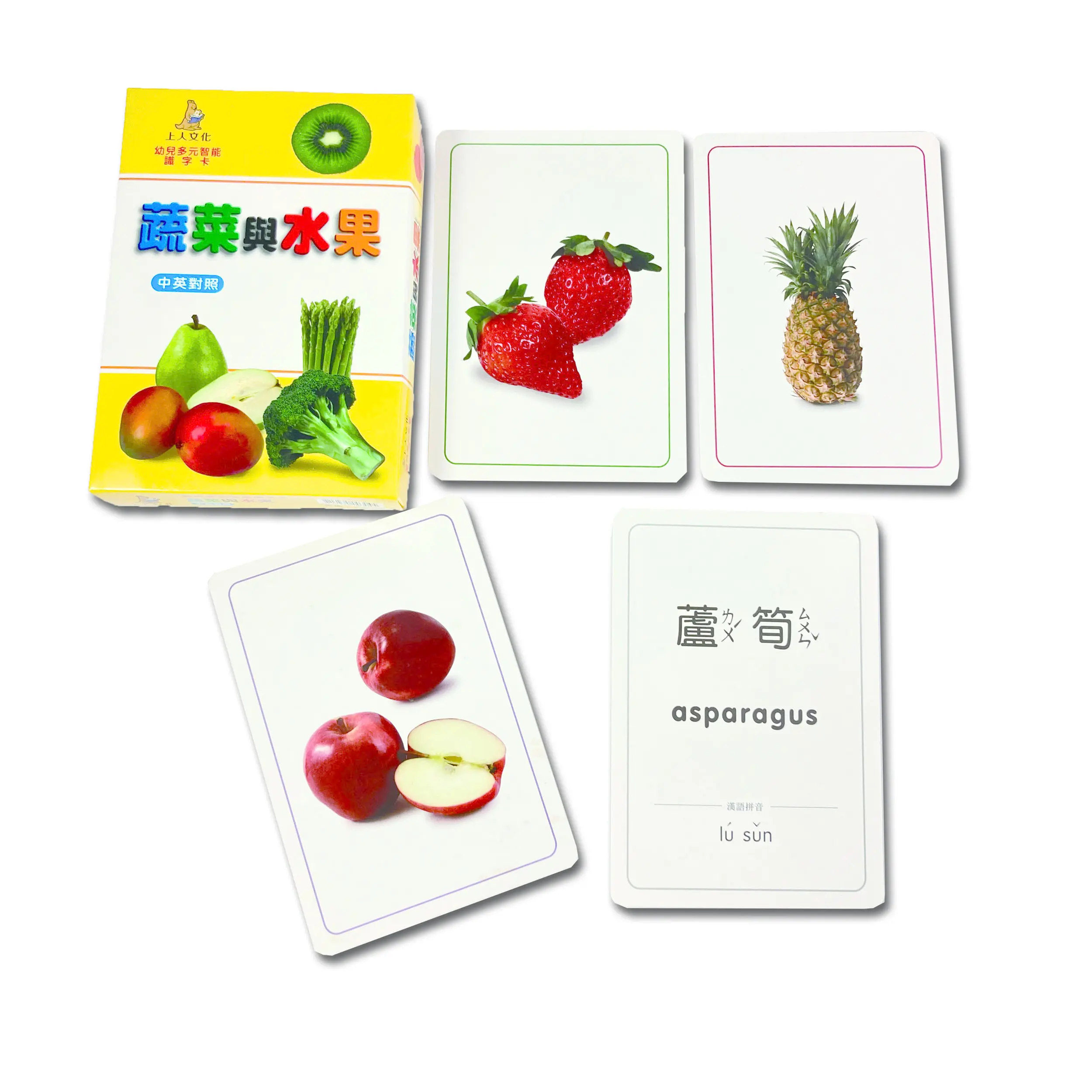 蔬菜與水果(大識字卡) 圖 2